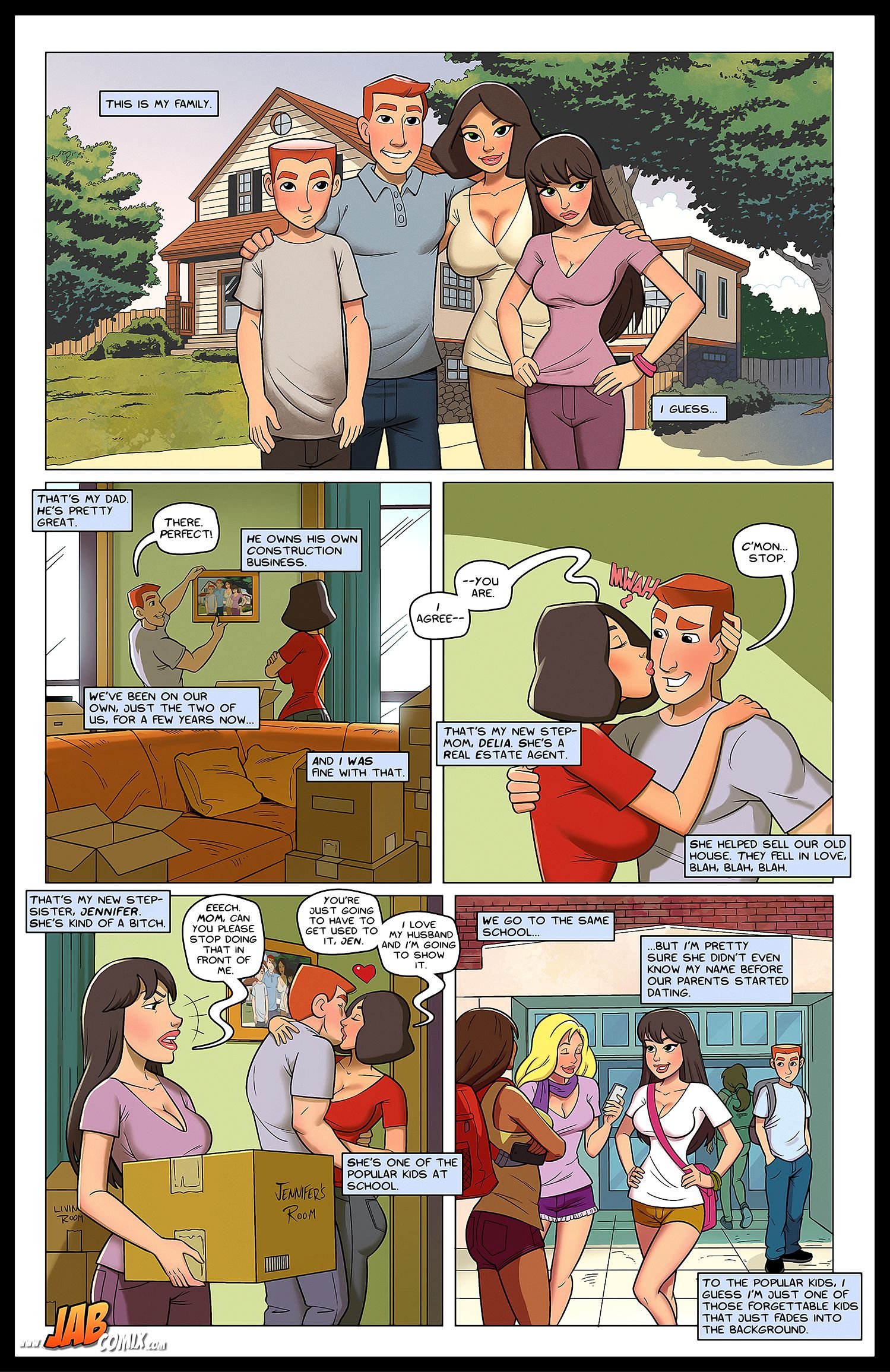 Watching My Step [JABComix] Chapter 1 Page 2