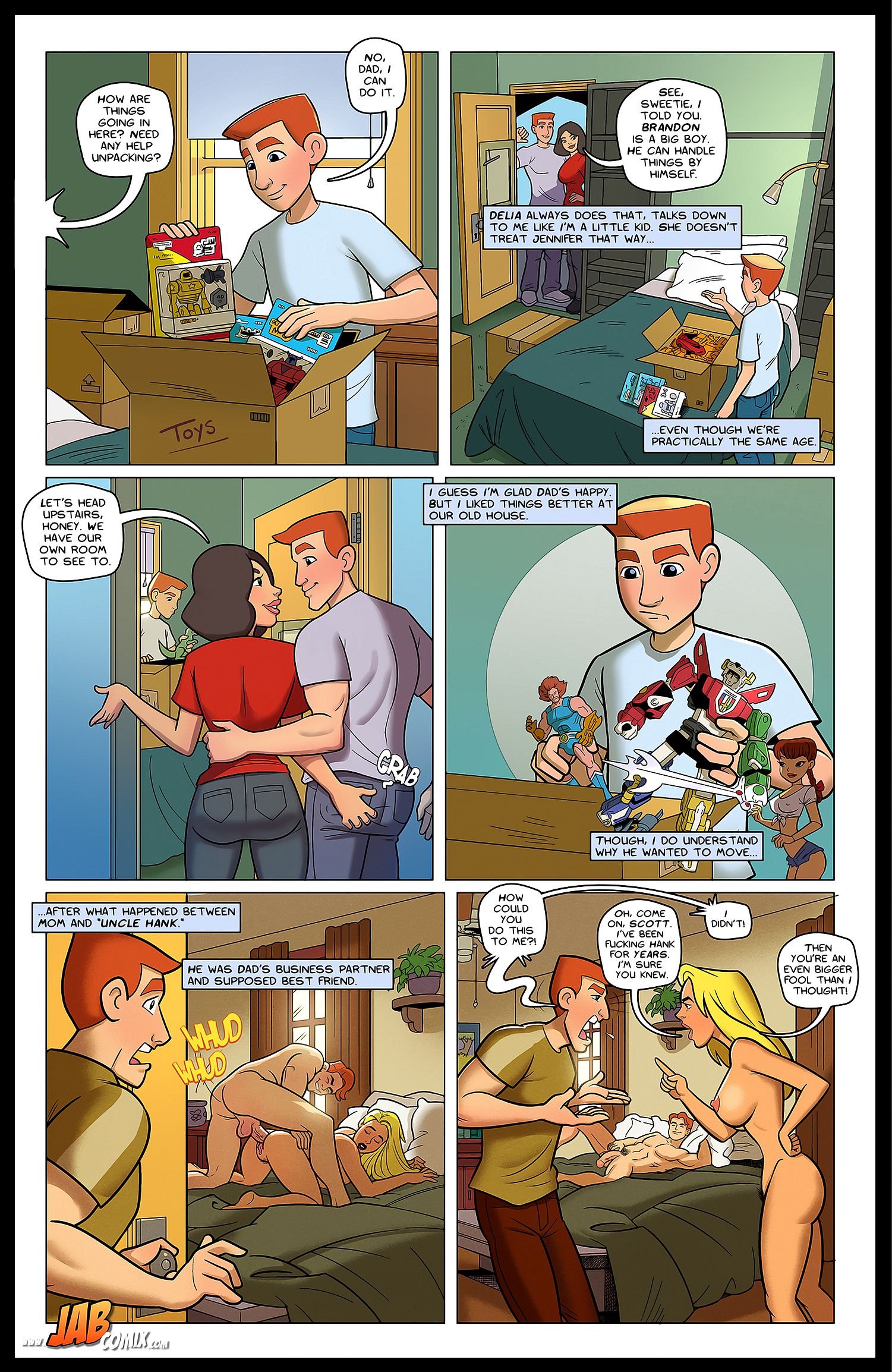 Watching My Step [JABComix] Chapter 1 Page 3