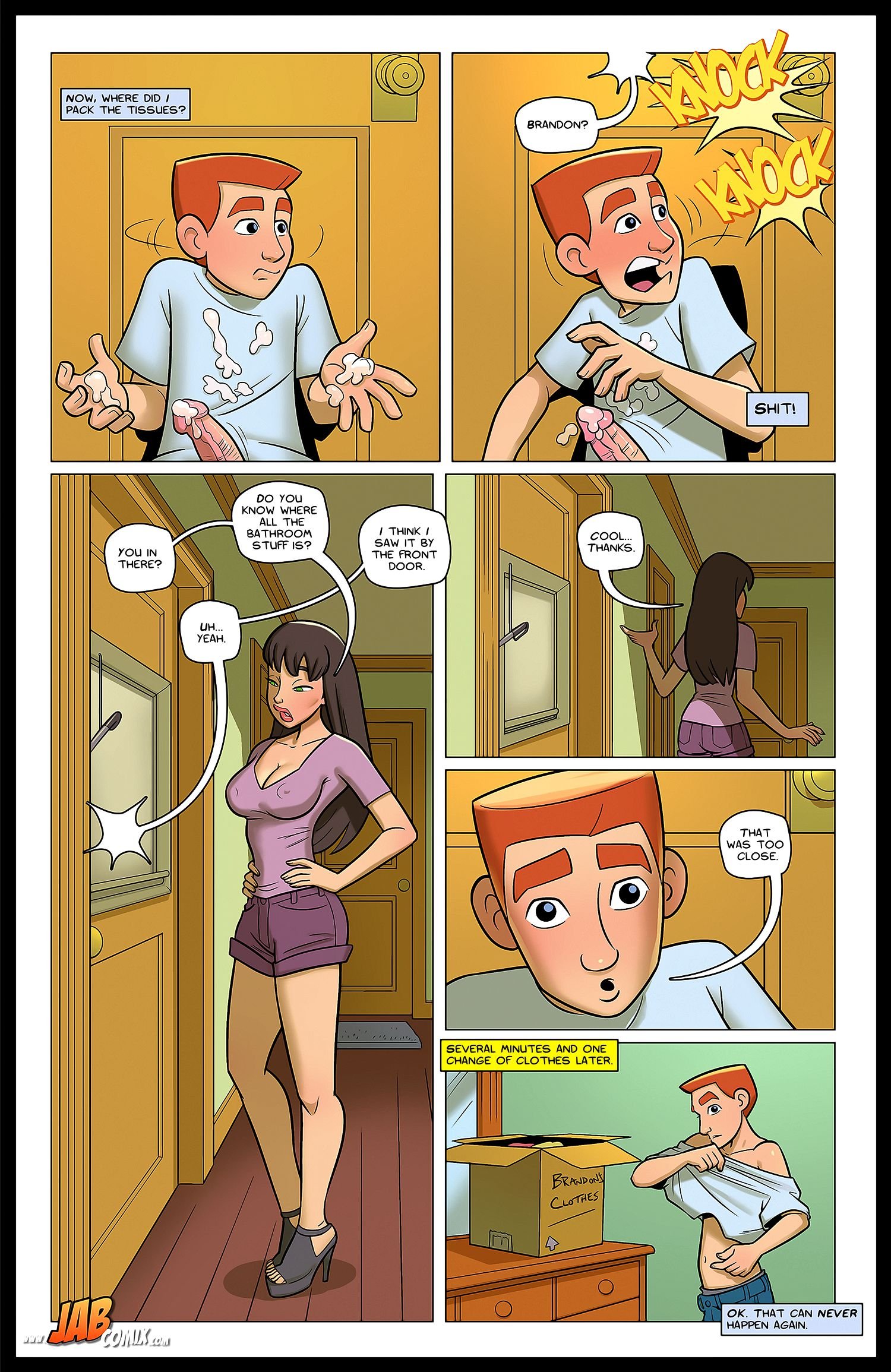 Watching My Step [JABComix] Chapter 1 Page 9