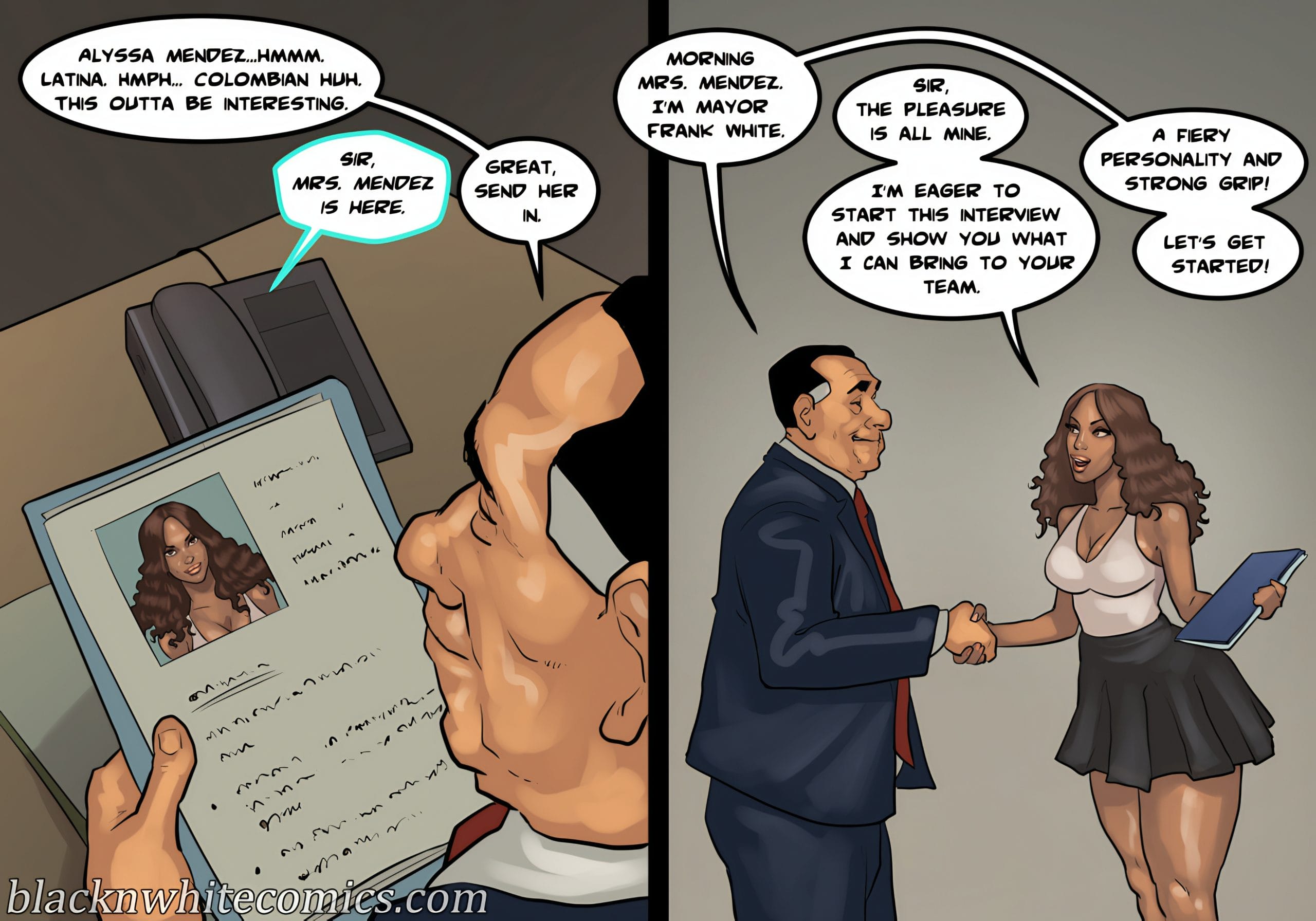 The Mayor [BlackNWhiteComics] Chapter 6 Page 103