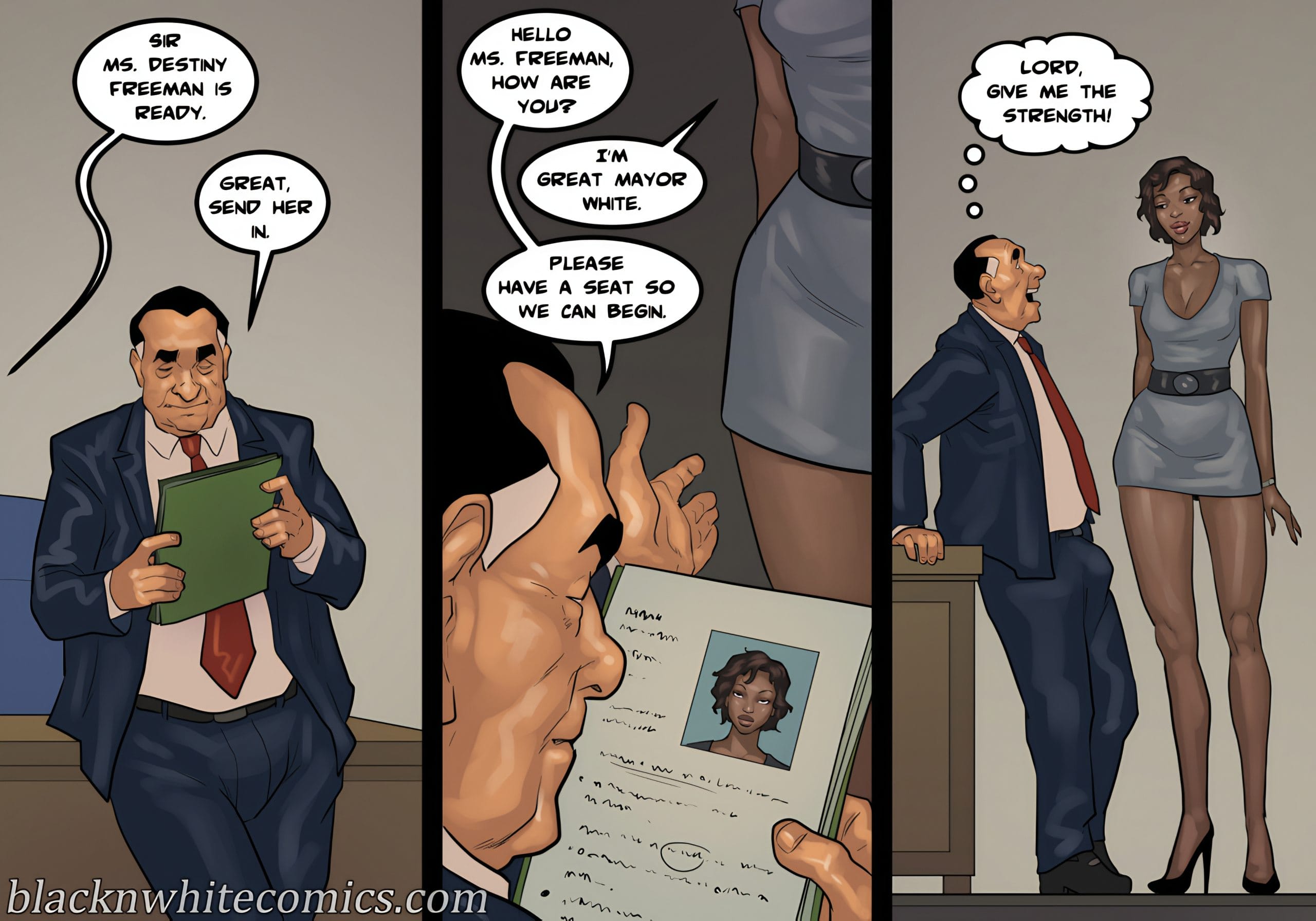 The Mayor [BlackNWhiteComics] Chapter 6 Page 124