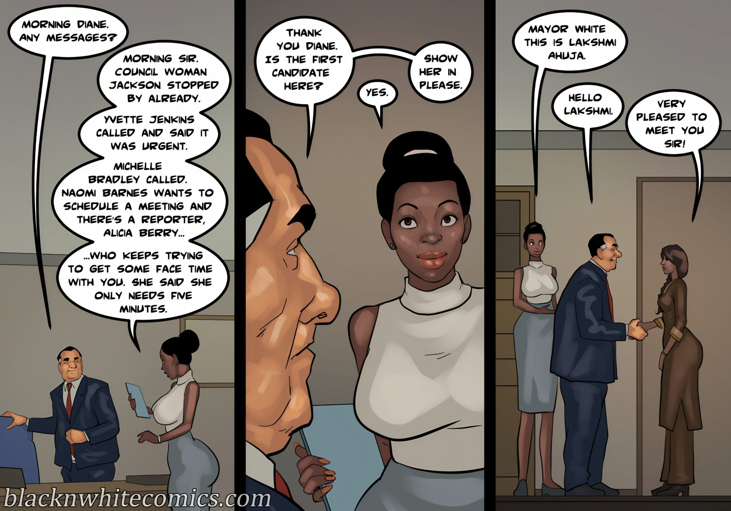 The Mayor [BlackNWhiteComics] Chapter 6 Page 83