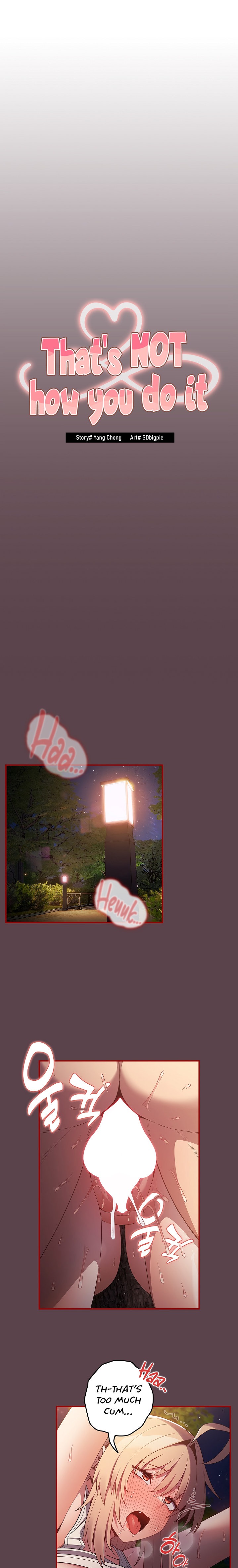 That’s Not How You Do It Chapter 29 Page 1