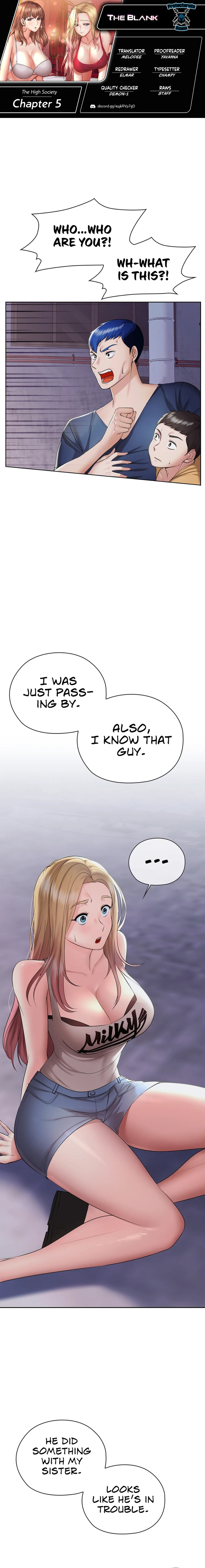 The High Society Chapter 5 Page 1