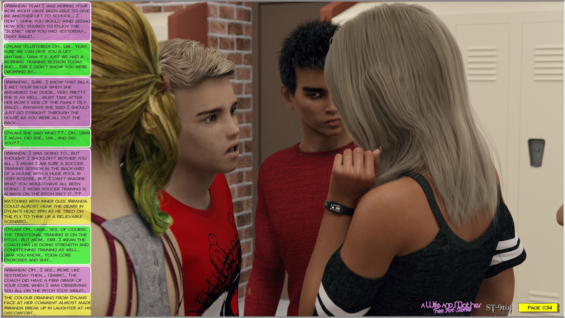 Fan Art Stories [ST-9Pol | ST9to1] Chapter 5.3.1 Page 34