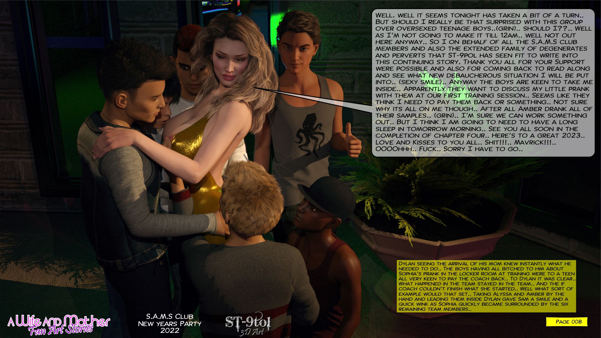 Fan Art Stories [ST-9Pol | ST9to1] Chapter 0.2 Page 8