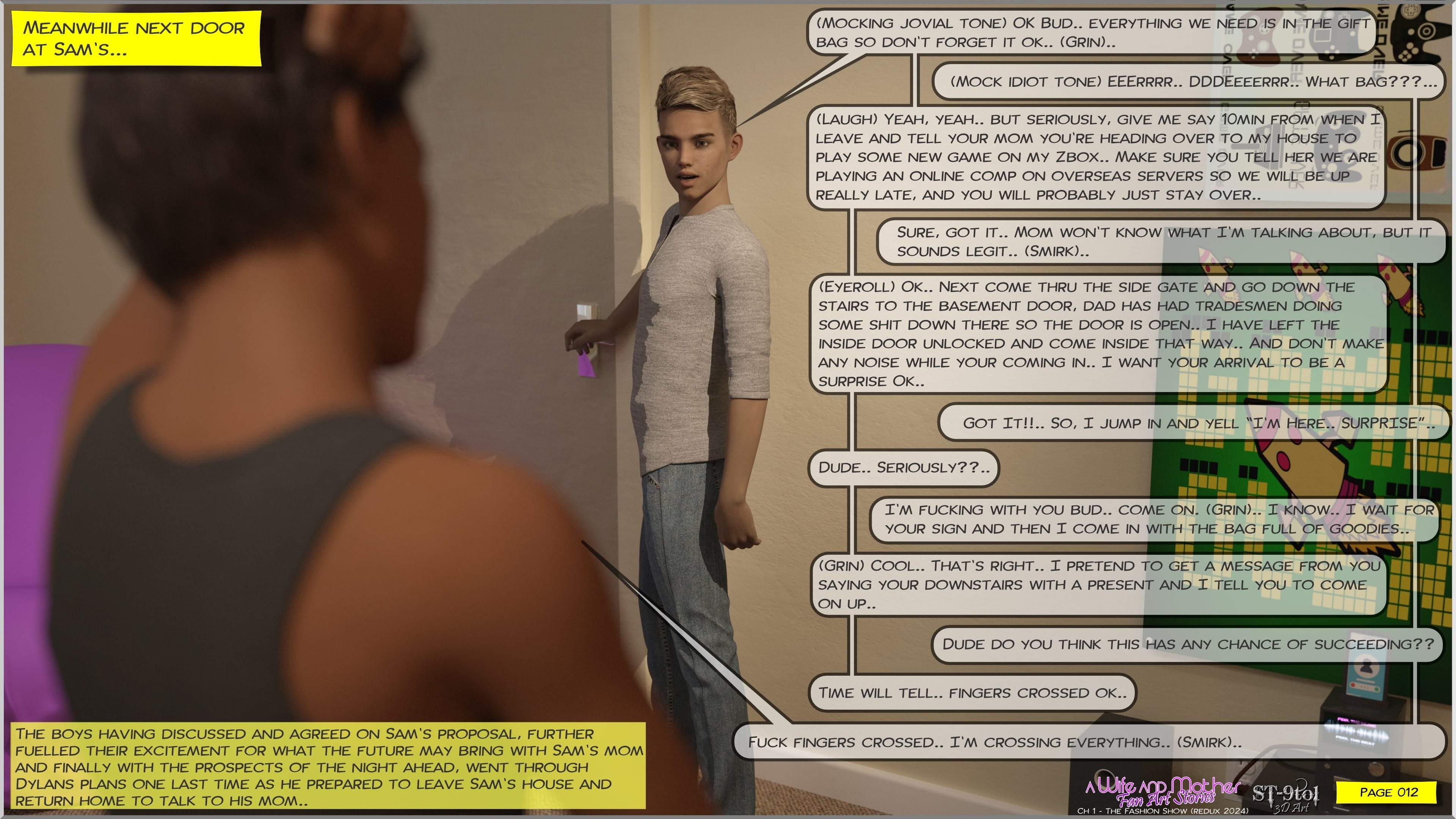 Fan Art Stories [ST-9Pol | ST9to1] Chapter 1.1.5 Page 14