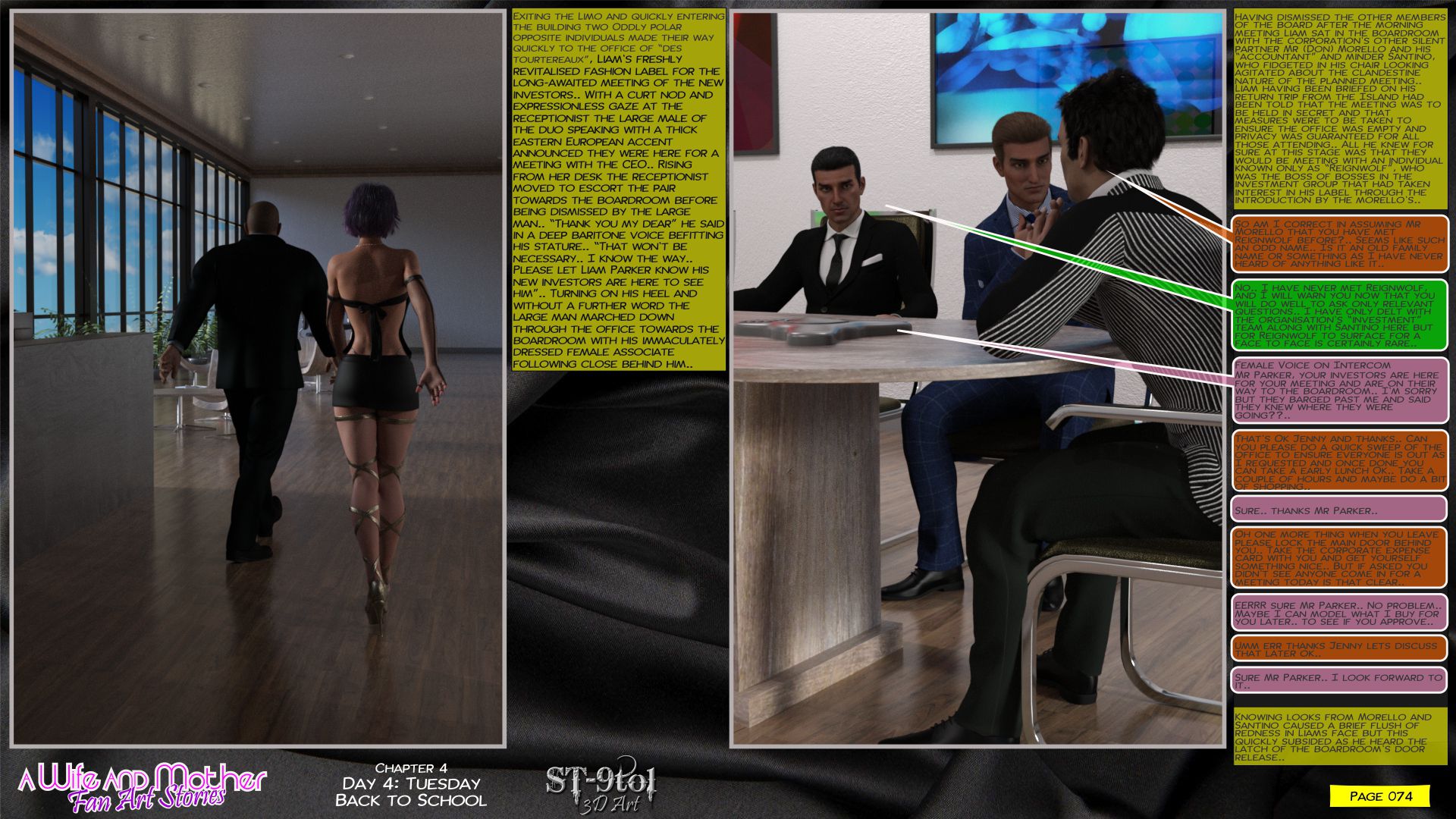 Fan Art Stories [ST-9Pol | ST9to1] Chapter 4.1 Page 74