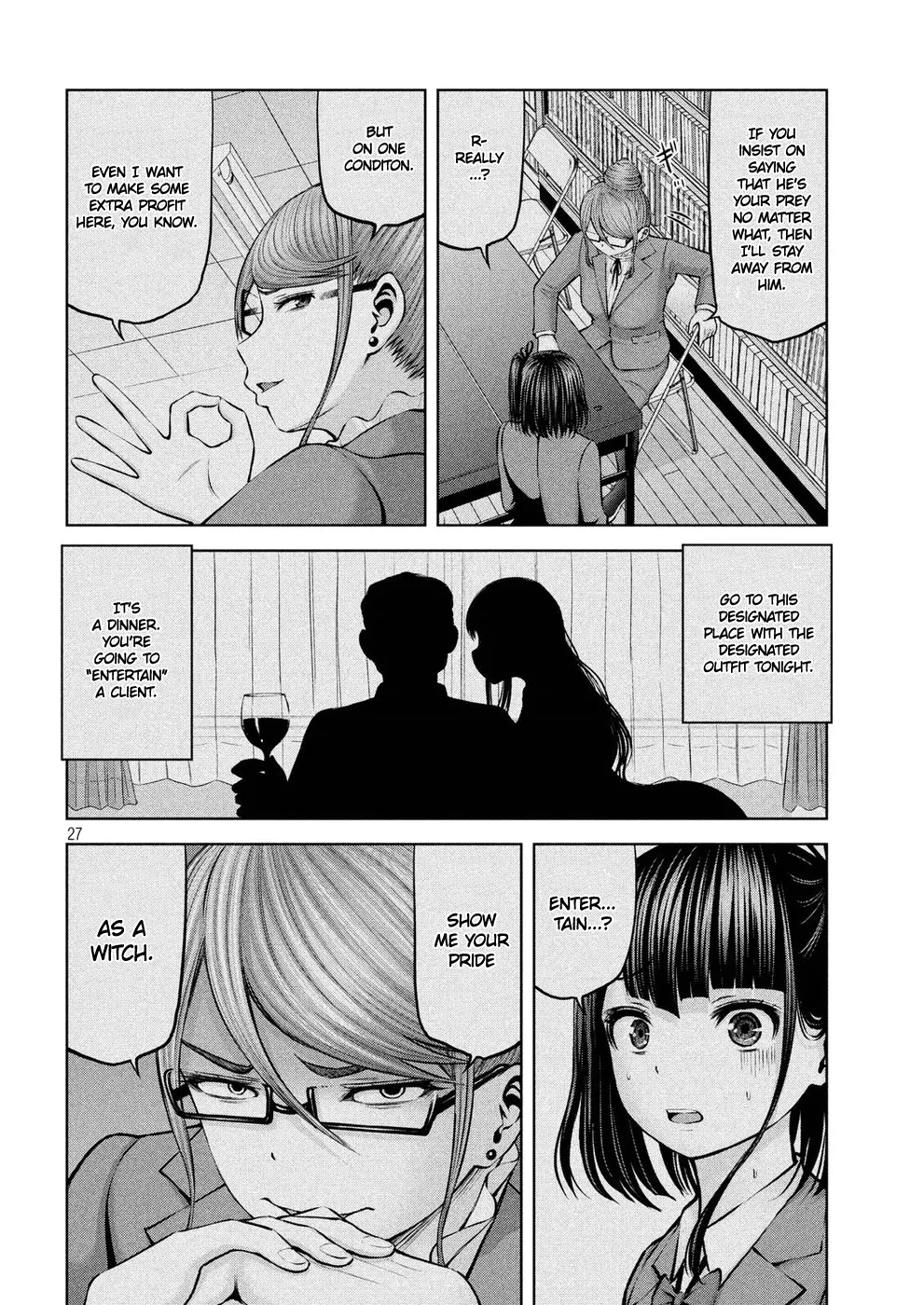 Adamasu no Majotachi Chapter 9 Page 27
