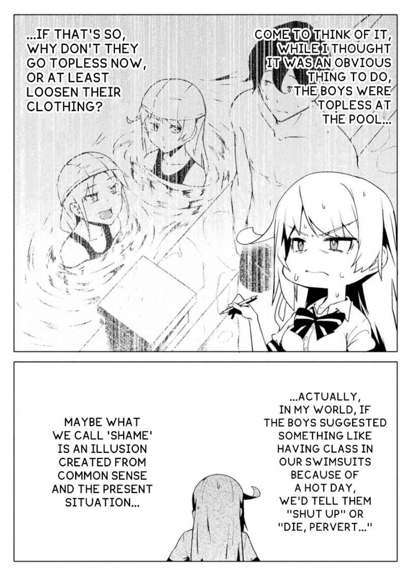 The World of Moral Reversal Chapter 14: Hot~Hot~Hot~ Burning In The Hallway~♪ Page 10