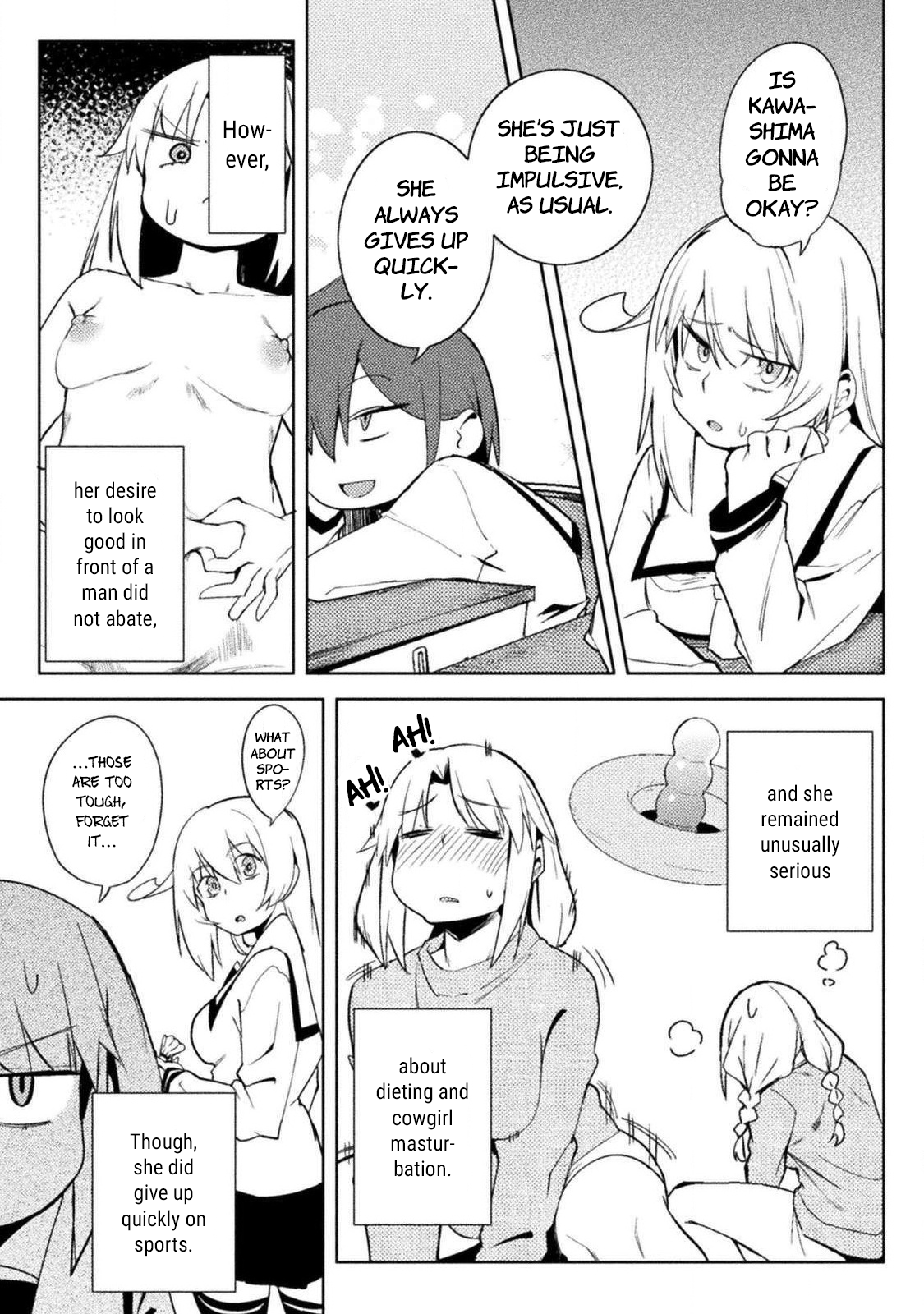 The World of Moral Reversal Chapter 24: Cum-Plete Satisfaction! One Bar Satisfies! Penis! Penis! Page 17