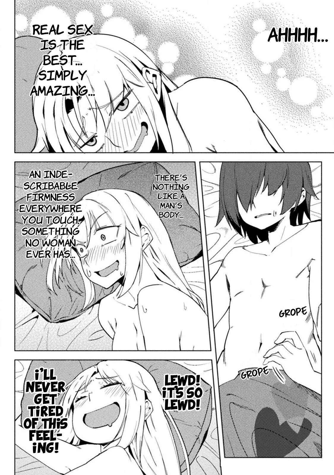 The World of Moral Reversal Chapter 24: Cum-Plete Satisfaction! One Bar Satisfies! Penis! Penis! Page 2
