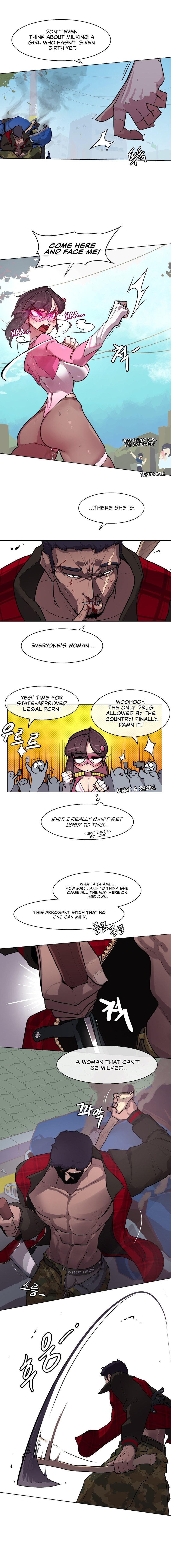 Secret! Orgasm Hero Chapter 7 Page 3
