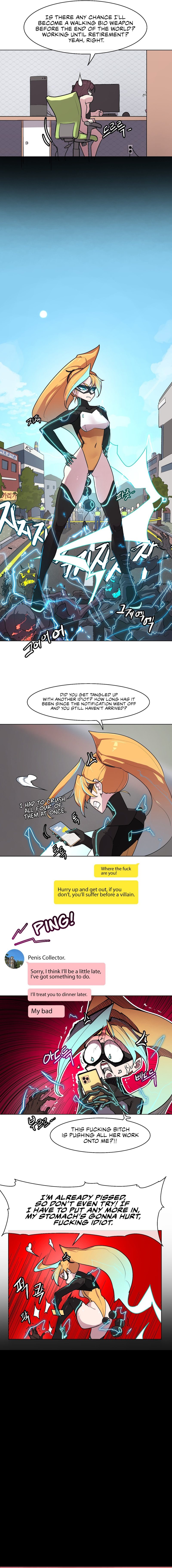 Secret! Orgasm Hero Chapter 7 Page 9