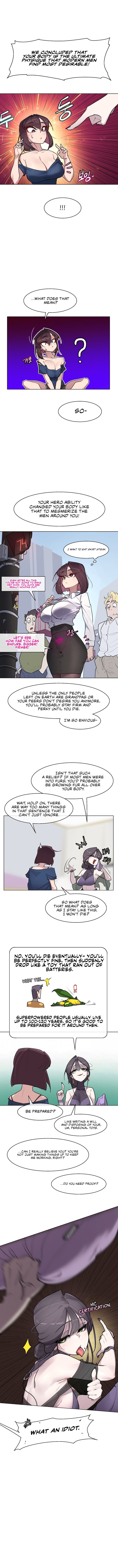 Secret! Orgasm Hero Chapter 8 Page 5