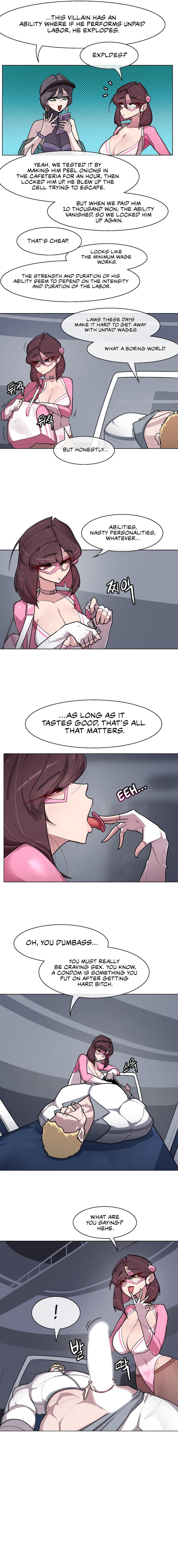 Secret! Orgasm Hero Chapter 9 Page 2