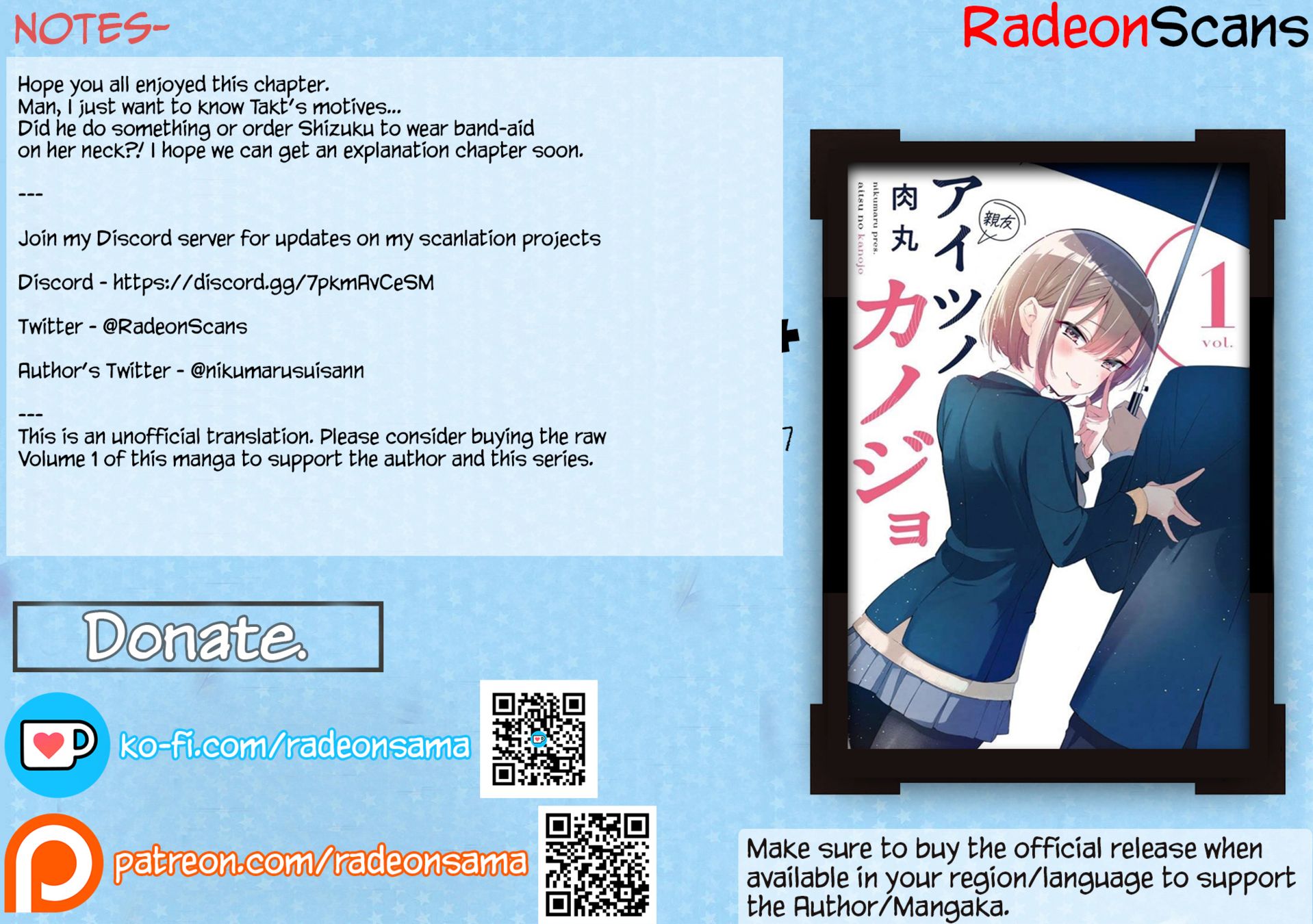 Aitsu no Kanojo Chapter 17 Page 19
