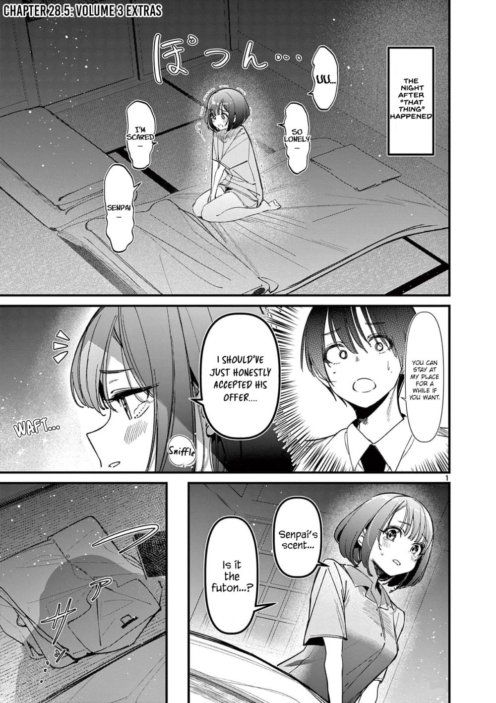 Aitsu no Kanojo Chapter 28.5 Page 1