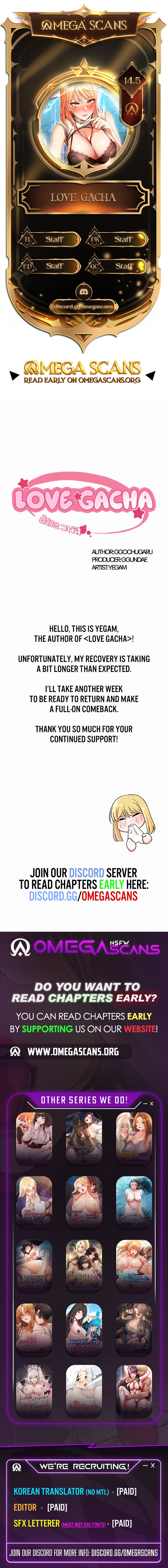 Love Gacha Chapter 14.5 Page 1