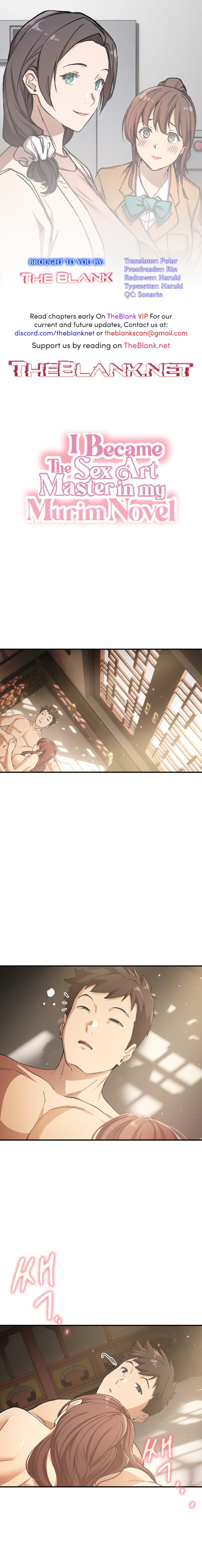 I Became The Sex Art Master In My Murim Novel Chapter 12 Page 1