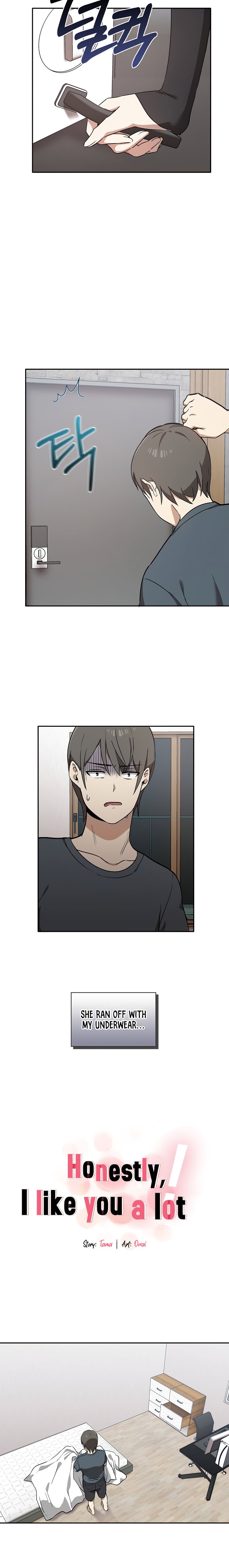 Honestly, I like you a lot! Chapter 2 Page 3
