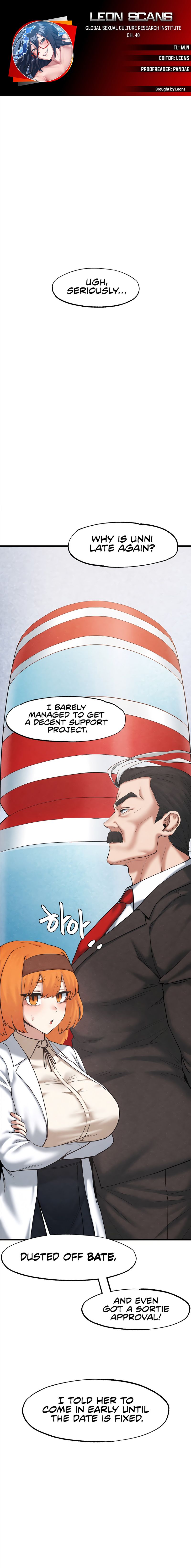 Global Sexual Culture Research Institute Chapter 40 Page 1