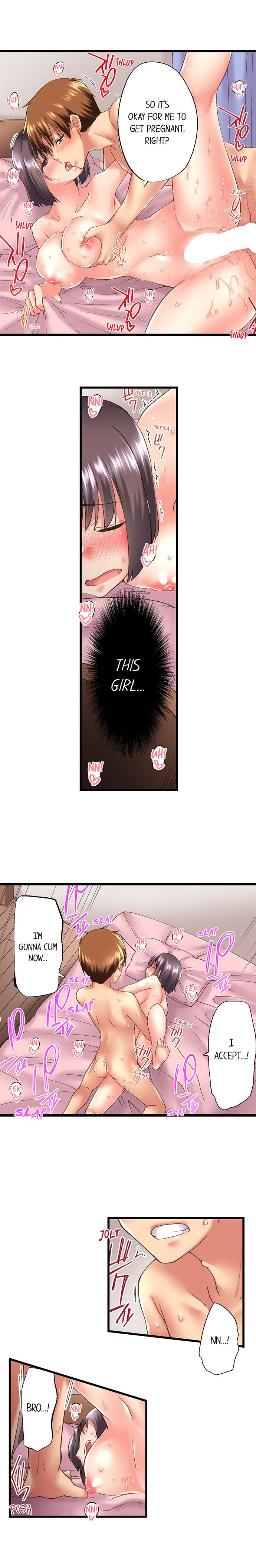 My Brother’s Slipped Inside Me in The Bathtub Chapter 84 Page 7