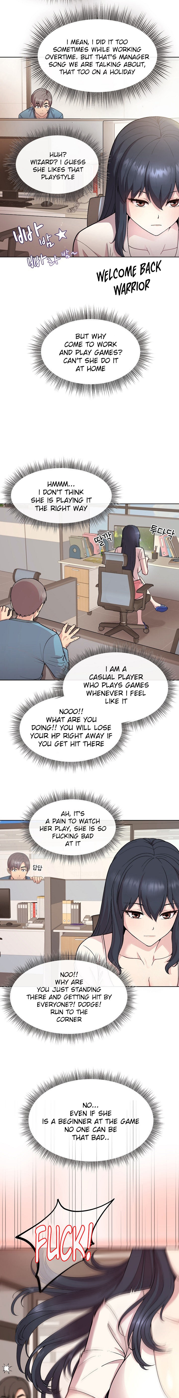 Playing a game with my Busty Manager Chapter 1 Page 13