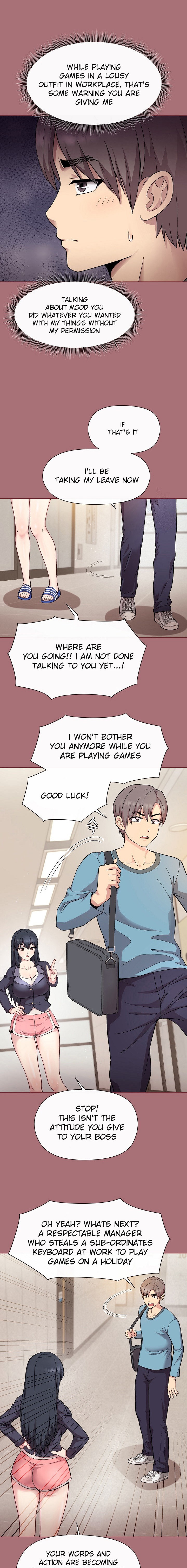 Playing a game with my Busty Manager Chapter 1 Page 22