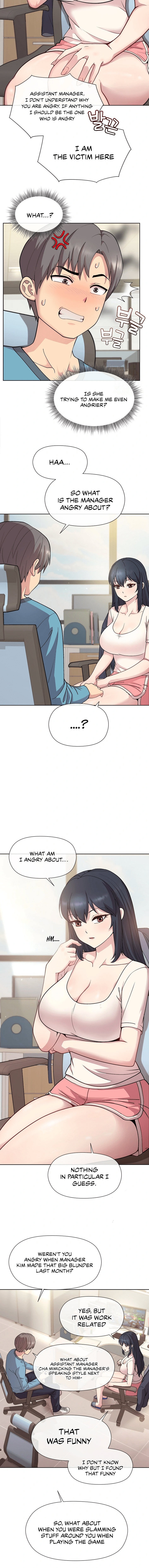 Playing a game with my Busty Manager Chapter 2 Page 8