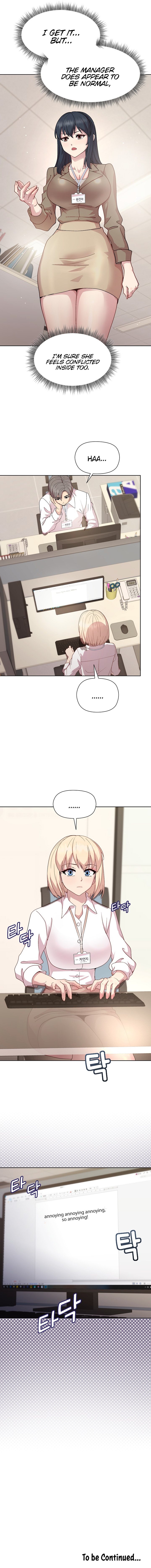 Playing a game with my Busty Manager Chapter 28 Page 18
