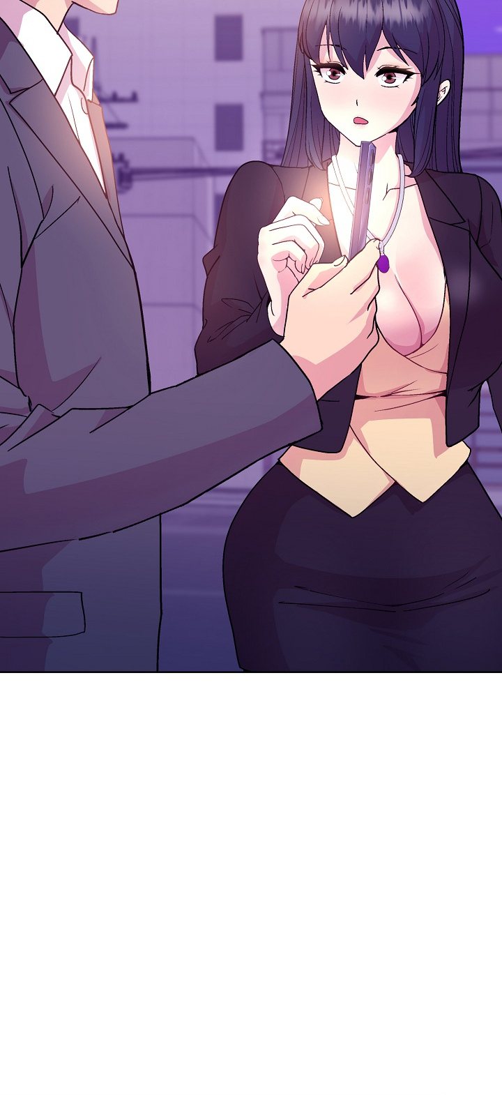Playing a game with my Busty Manager Chapter 49 Page 12