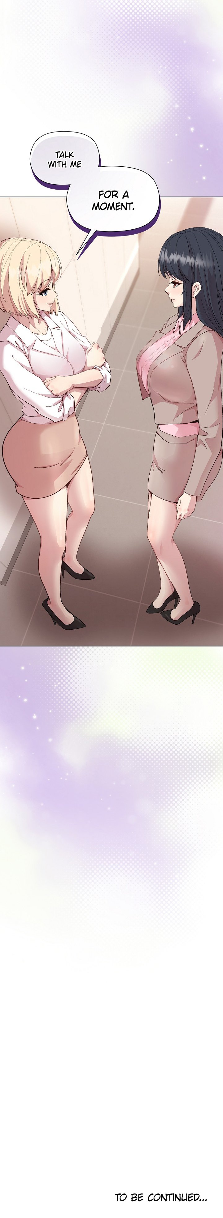 Playing a game with my Busty Manager Chapter 53 Page 9