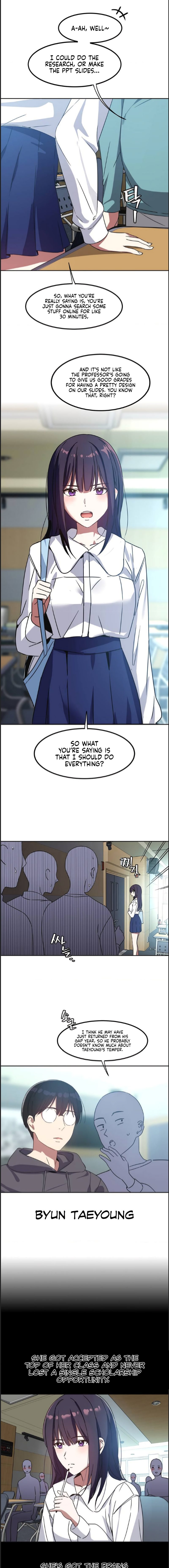 The Iron-Wall Beauty of My Department is a Masochist?! Chapter 1 Page 4