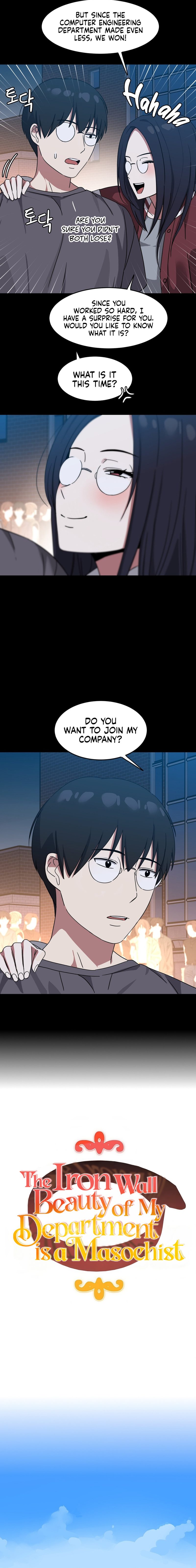 The Iron-Wall Beauty of My Department is a Masochist?! Chapter 10 Page 2