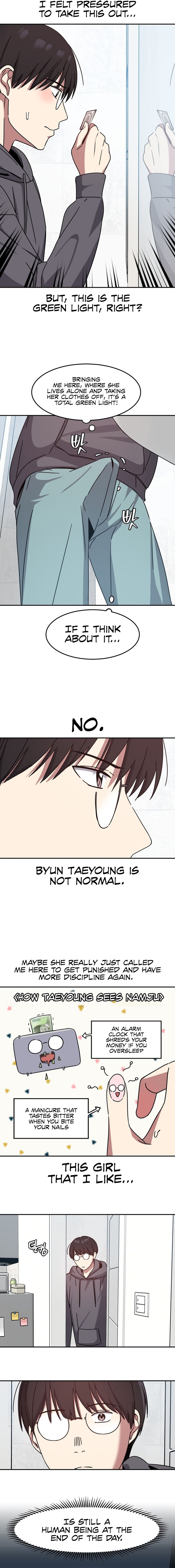 The Iron-Wall Beauty of My Department is a Masochist?! Chapter 4 Page 15