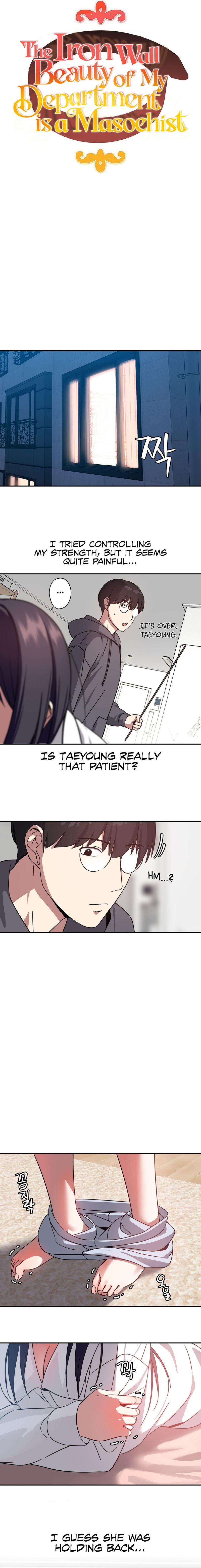 The Iron-Wall Beauty of My Department is a Masochist?! Chapter 5 Page 4