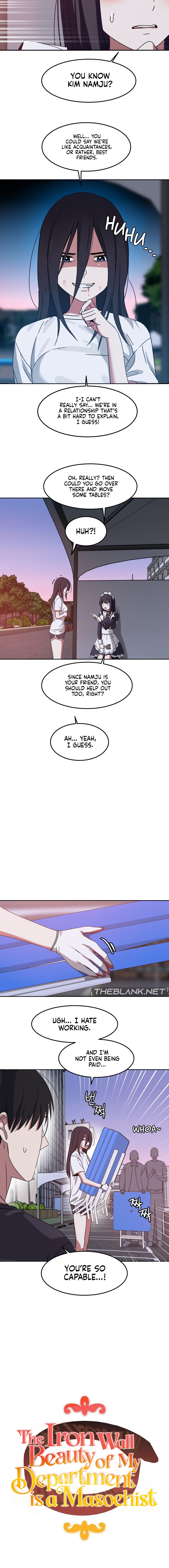 The Iron-Wall Beauty of My Department is a Masochist?! Chapter 7 Page 5