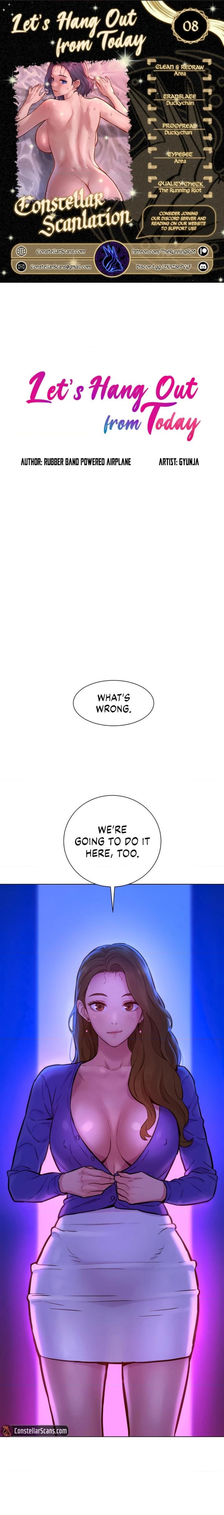Let’s Hang Out from Today Chapter 8 Page 1