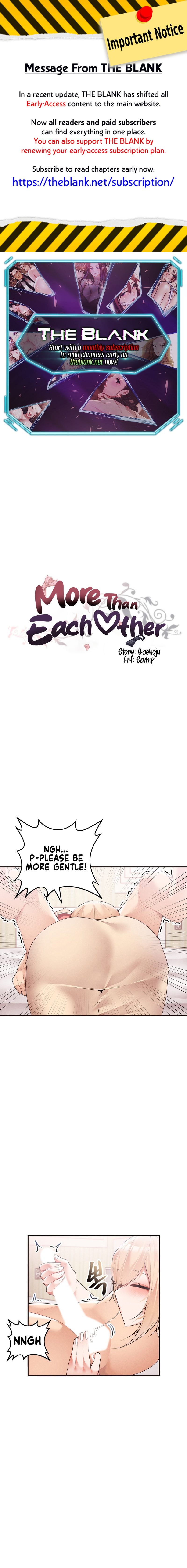 More Than Each Other Chapter 10 Page 1