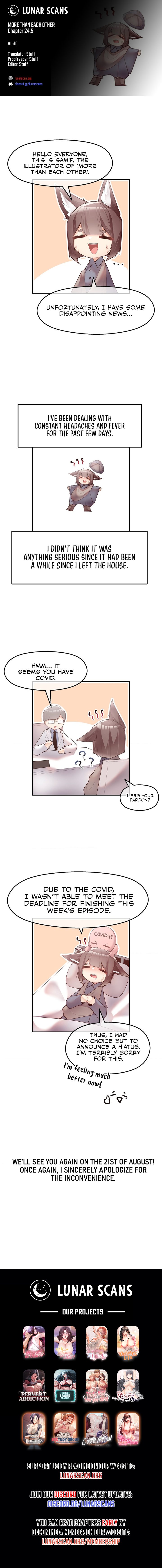 More Than Each Other Chapter 24.5 Page 1