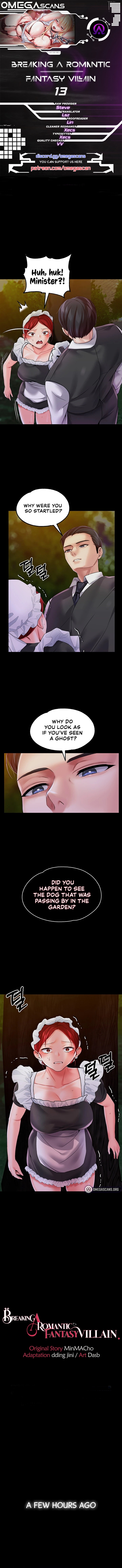 Breaking A Romantic Fantasy Villain Chapter 13 Page 1