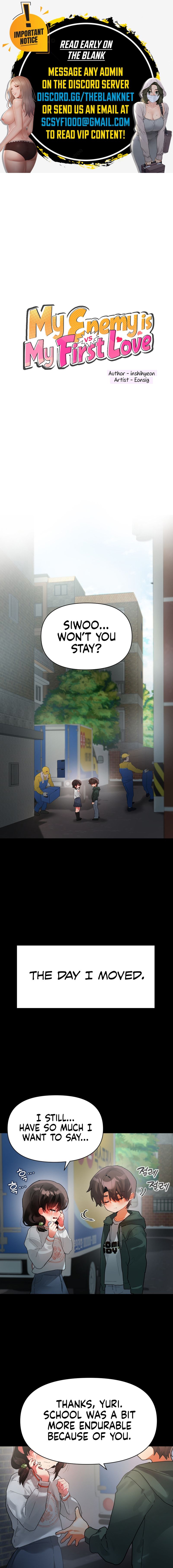 My Enemy Is My First Love Chapter 10 Page 1