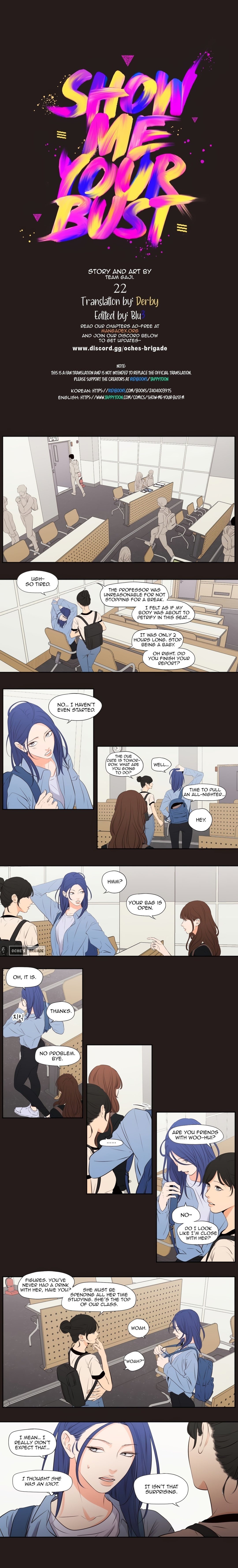 Show Me Your Bust Chapter 22 Page 1