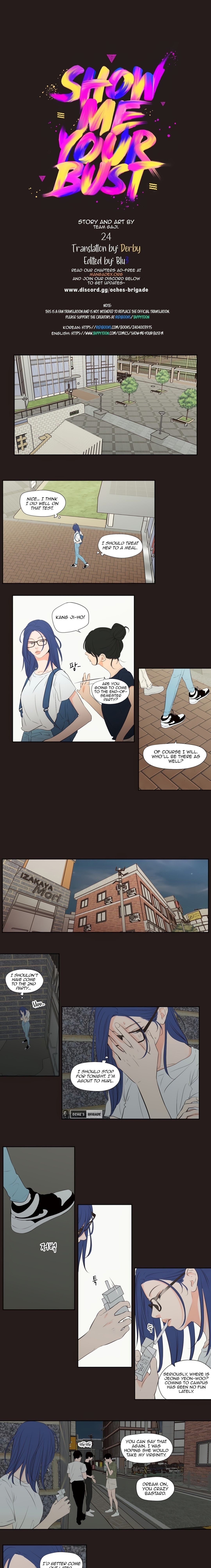 Show Me Your Bust Chapter 24 Page 1
