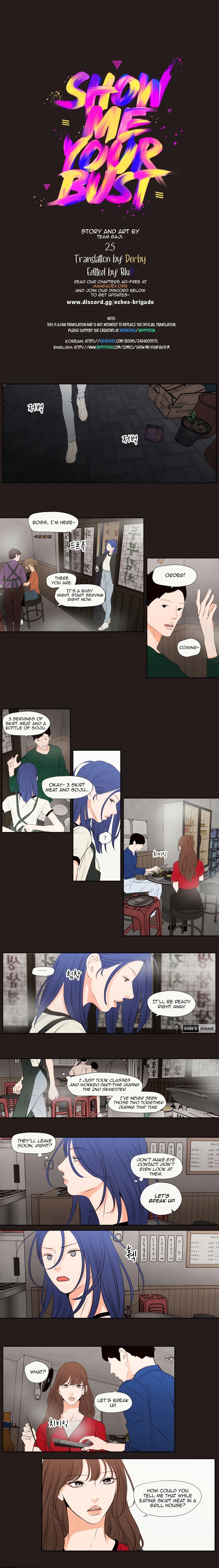 Show Me Your Bust Chapter 25 Page 1