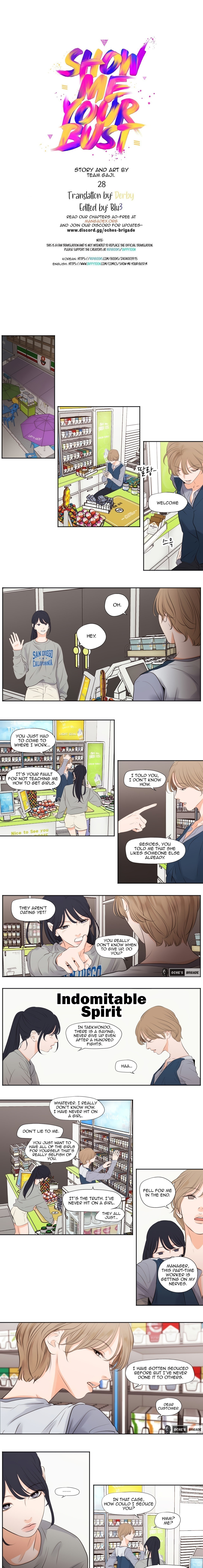 Show Me Your Bust Chapter 28 Page 1