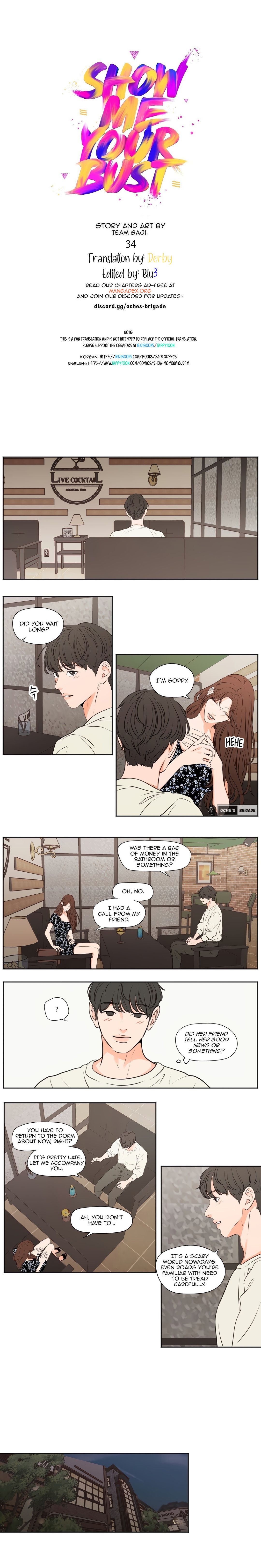 Show Me Your Bust Chapter 34 Page 1