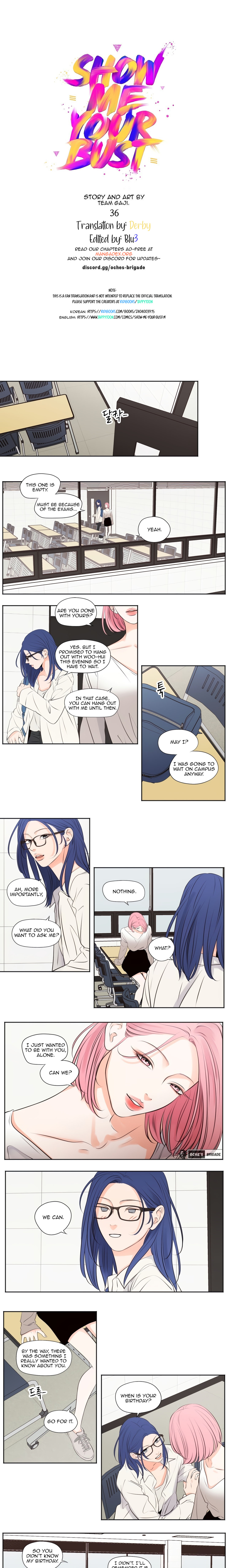 Show Me Your Bust Chapter 36 Page 1