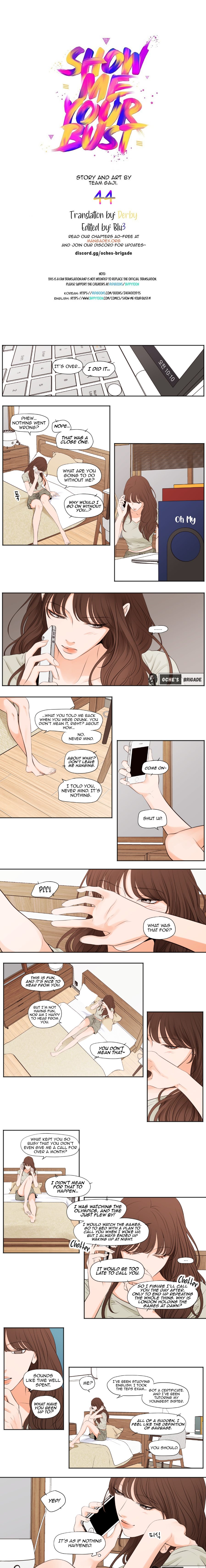 Show Me Your Bust Chapter 44 Page 1